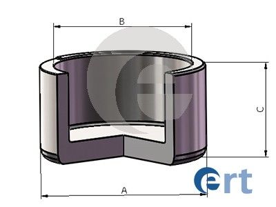 151437C ERT Поршень, корпус скобы тормоза