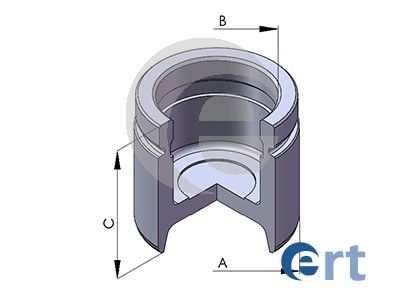 151637C ERT Поршень, корпус скобы тормоза