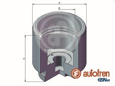 D025644 AUTOFREN SEINSA Поршень, корпус скобы тормоза