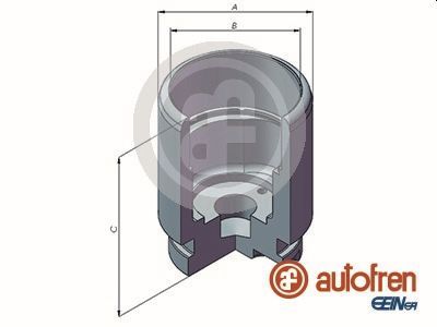 D025293 AUTOFREN SEINSA Поршень, корпус скобы тормоза