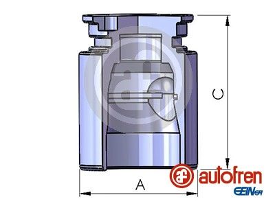 D025221 AUTOFREN SEINSA Поршень, корпус скобы тормоза