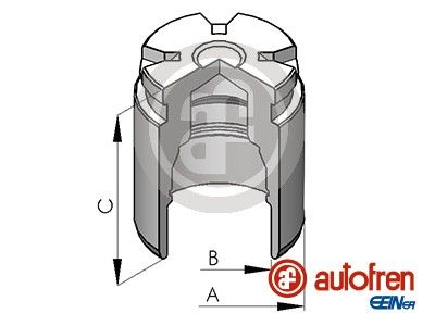 D025124 AUTOFREN SEINSA Поршень, корпус скобы тормоза