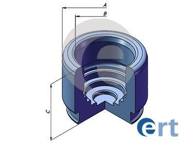 150946C ERT Поршень, корпус скобы тормоза