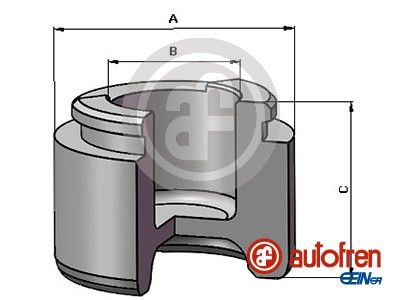 D025826 AUTOFREN SEINSA Поршень, корпус скобы тормоза