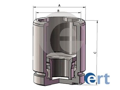 151597C ERT Поршень, корпус скобы тормоза