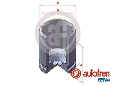 D025543 AUTOFREN SEINSA Поршень, корпус скобы тормоза