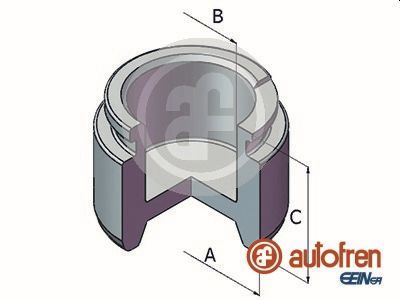 D025318 AUTOFREN SEINSA Поршень, корпус скобы тормоза