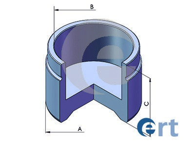 151547C ERT Поршень, корпус скобы тормоза