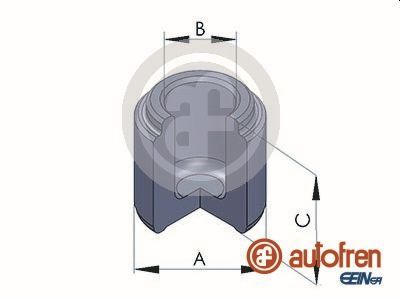 D02527 AUTOFREN SEINSA Поршень, корпус скобы тормоза