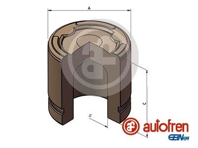 D025680 AUTOFREN SEINSA Поршень, корпус скобы тормоза