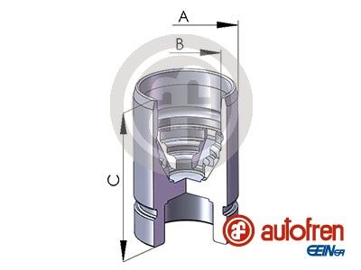 D025522 AUTOFREN SEINSA Поршень, корпус скобы тормоза