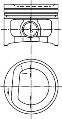 94772600 KOLBENSCHMIDT Поршень