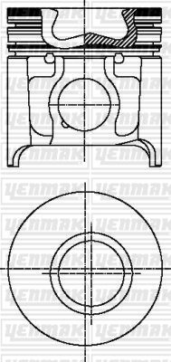 3103690000 YENMAK Поршень