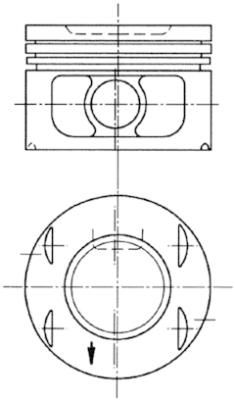 94673700 KOLBENSCHMIDT Поршень