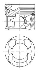 41266610 KOLBENSCHMIDT Поршень