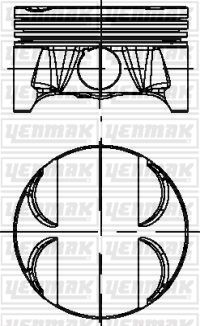 3904618000 YENMAK Поршень