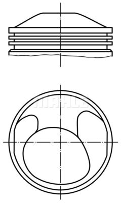 5035900 MAHLE Поршень