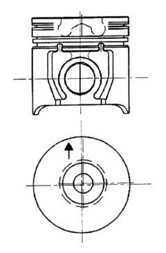 92189600 KOLBENSCHMIDT Поршень