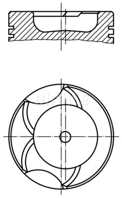 0146303 MAHLE Поршень