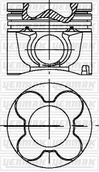 3104217000 YENMAK Поршень