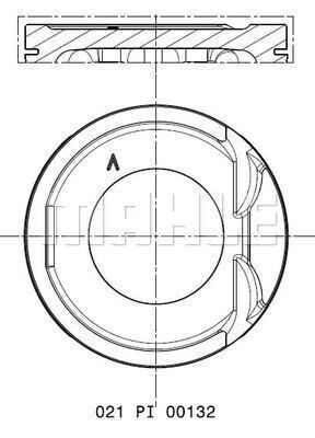 021PI00132001 MAHLE Поршень