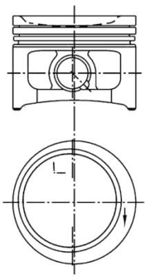 99679610 KOLBENSCHMIDT Поршень