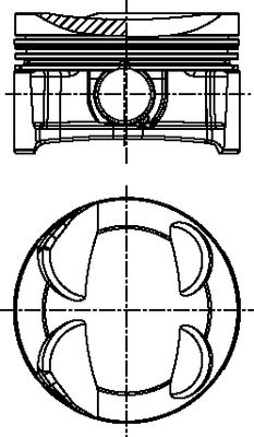 PK67000 FAI AutoParts Поршень