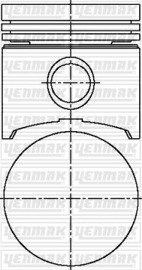 3103901000 YENMAK Поршень