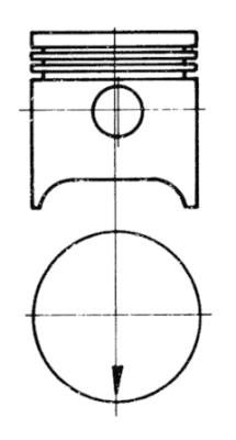 93272600 KOLBENSCHMIDT Поршень