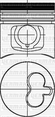 3103686000 YENMAK Поршень