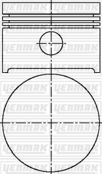 3103232000 YENMAK Поршень