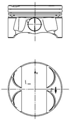 40395600 KOLBENSCHMIDT Поршень