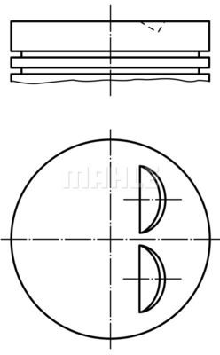 0088603 MAHLE Поршень