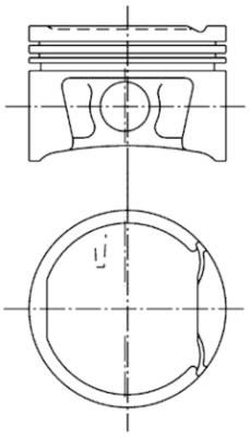 99746600 KOLBENSCHMIDT Поршень