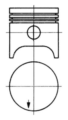 91315710 KOLBENSCHMIDT Поршень