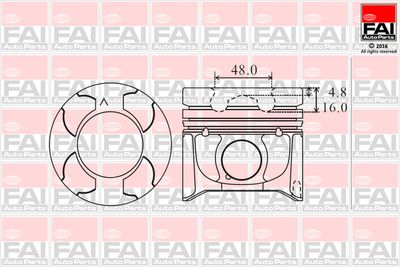 PK19050 FAI AutoParts Поршень