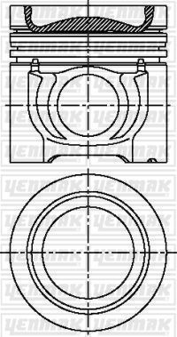 3104750000 YENMAK Поршень