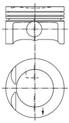 97288610 KOLBENSCHMIDT Поршень