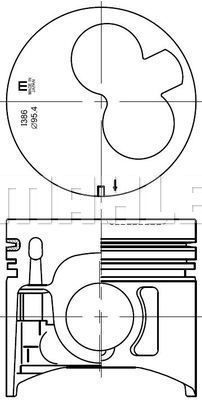 IMPA866200 IZUMI Поршень