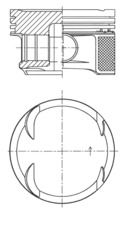 41724620 KOLBENSCHMIDT Поршень