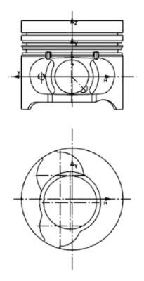 40465600 KOLBENSCHMIDT Поршень