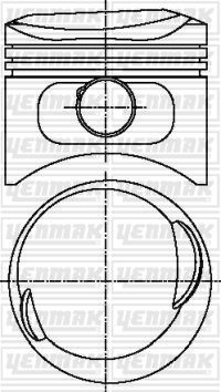 3104600000 YENMAK Поршень