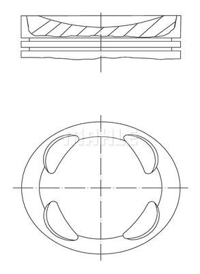 4794901 MAHLE Поршень