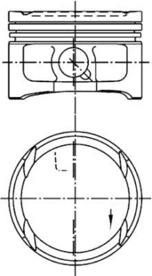 99563621 KOLBENSCHMIDT Поршень