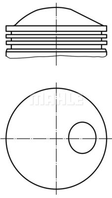 5032602 MAHLE Поршень