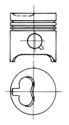 93648700 KOLBENSCHMIDT Поршень