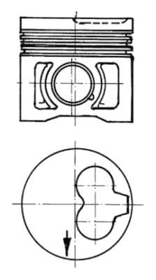 91386630 KOLBENSCHMIDT Поршень