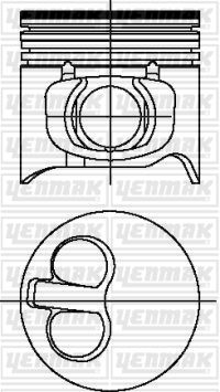 3103693000 YENMAK Поршень