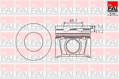 PK10050 FAI AutoParts Поршень