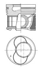 41158620 KOLBENSCHMIDT Поршень